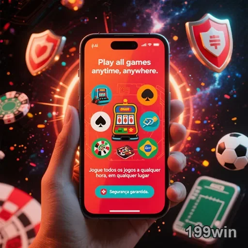 Tela de celular exibindo jogos de cassino no mobile acessível