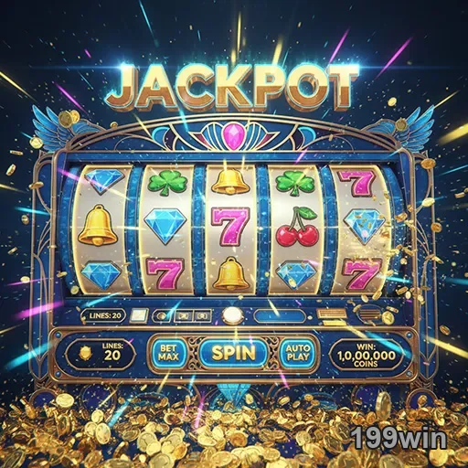 Imagem de jogos de caça-níqueis no site 199win, plataforma de slots online e entretenimento.