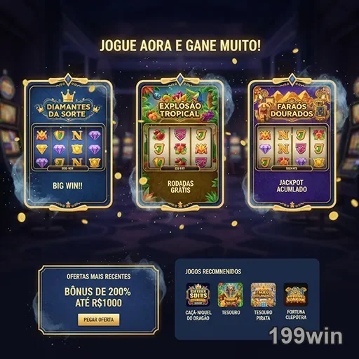 Diversão com slots modernos e variedade de temas - 199win